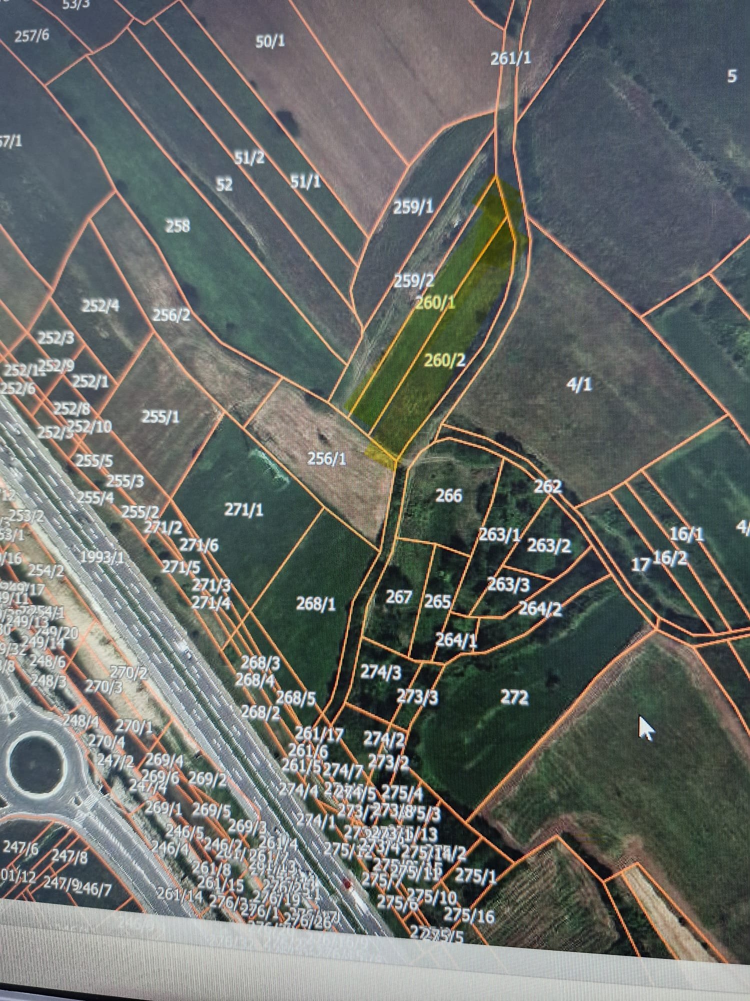 Parcela 260-1 i 262-2