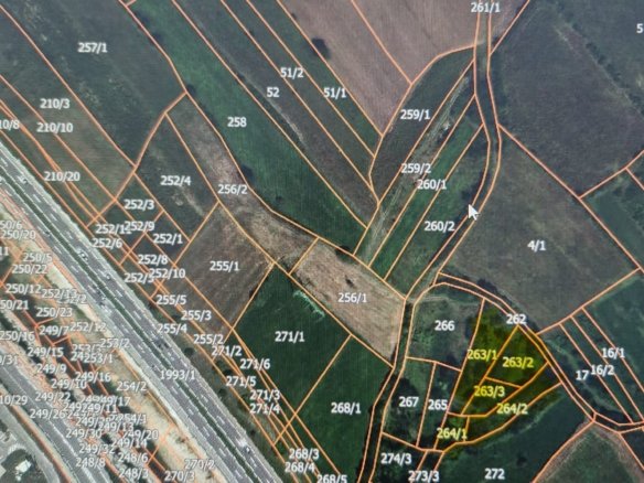 Parcele 2631 2632 2633 2641 i 2642