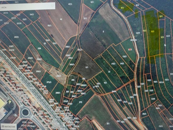 Parcele kod Ikee 91 92 93 94 95