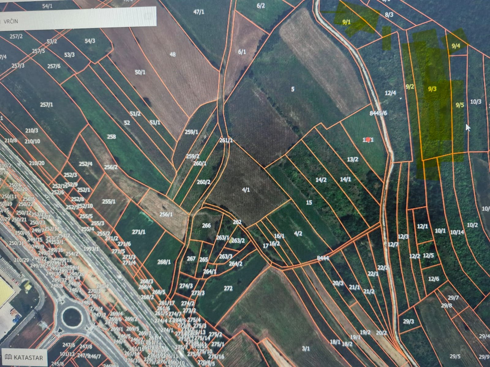 Parcele kod Ikee 91, 92, 93, 94, 95